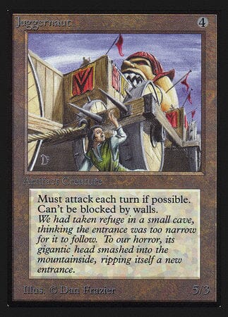 Juggernaut (IE) [Intl. Collectors’ Edition] MTG Single Magic: The Gathering  | Multizone: Comics And Games
