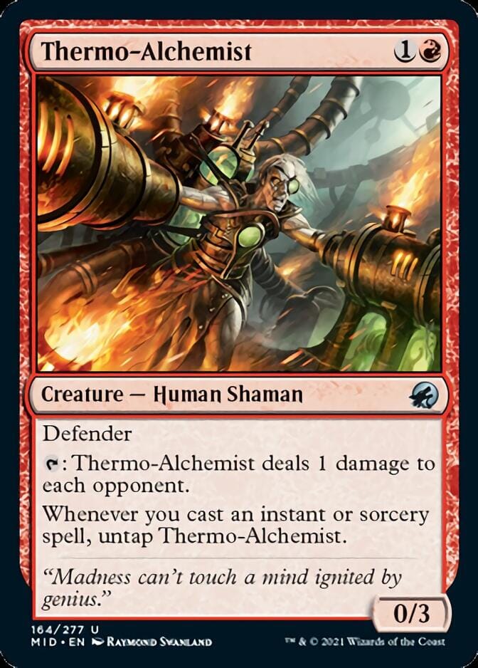 Thermo-Alchemist [Innistrad: Midnight Hunt] MTG Single Magic: The Gathering  | Multizone: Comics And Games
