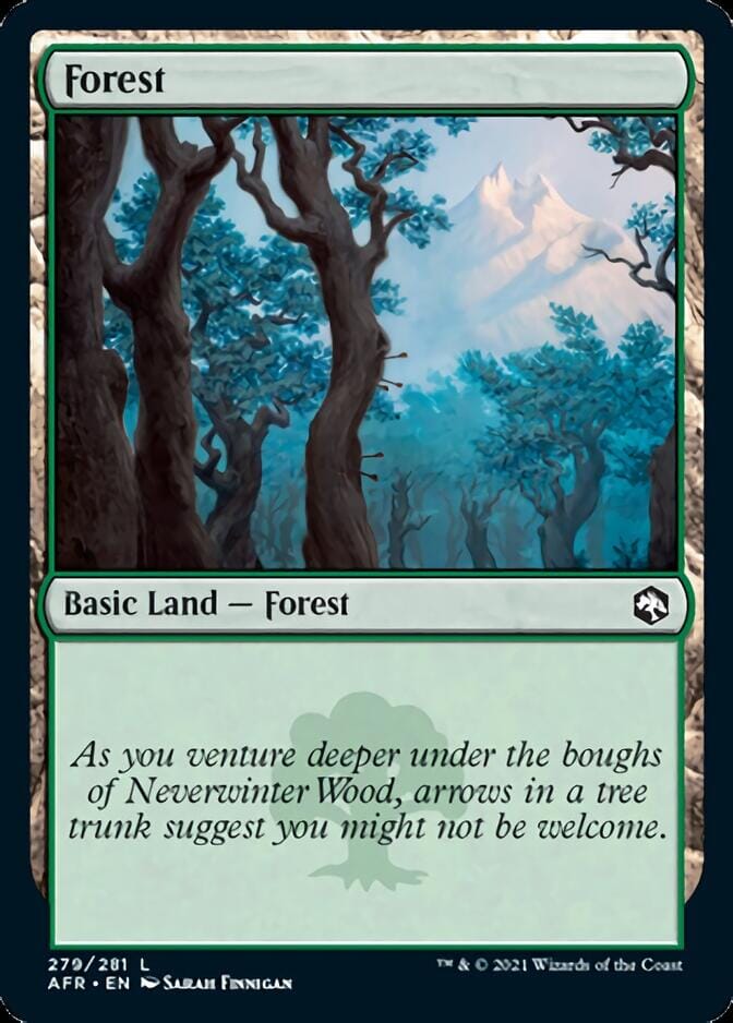 Forest (279) [Dungeons & Dragons: Adventures in the Forgotten Realms] MTG Single Magic: The Gathering  | Multizone: Comics And Games