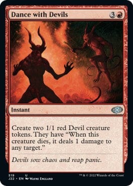 Dance with Devils [Jumpstart 2022] MTG Single Magic: The Gathering  | Multizone: Comics And Games