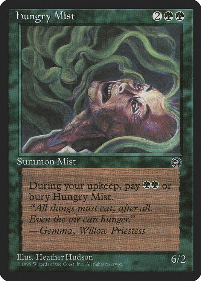Hungry Mist (Gemma Flavor Text) [Homelands] MTG Single Magic: The Gathering  | Multizone: Comics And Games