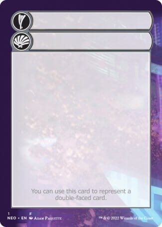 Helper Card (1/9) [Kamigawa: Neon Dynasty Tokens] MTG Single Magic: The Gathering  | Multizone: Comics And Games