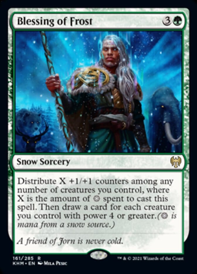 Blessing of Frost [Kaldheim] MTG Single Magic: The Gathering  | Multizone: Comics And Games