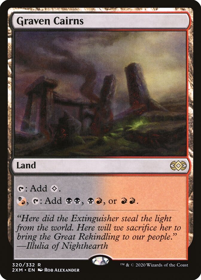 Graven Cairns [Double Masters] MTG Single Magic: The Gathering  | Multizone: Comics And Games