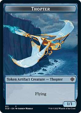 Pegasus // Thopter Double-Sided Token [Starter Commander Decks] MTG Single Magic: The Gathering  | Multizone: Comics And Games