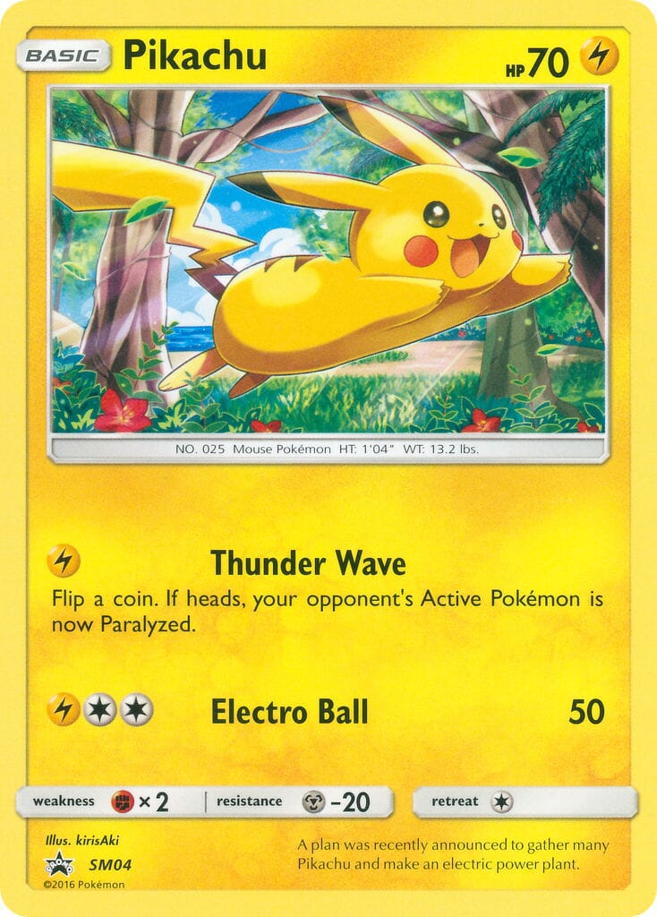 Pikachu (SM04) (Target Non Holo) [Sun & Moon: Black Star Promos] Pokemon Single Pokémon  | Multizone: Comics And Games