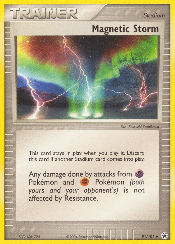 Magnetic Storm (91/101) [EX: Hidden Legends] Pokemon Single Pokémon  | Multizone: Comics And Games