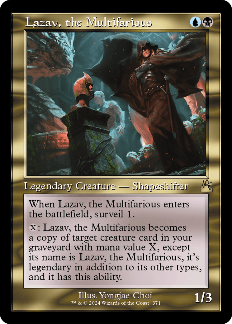 Lazav, the Multifarious (Retro Frame) [Ravnica Remastered] MTG Single Magic: The Gathering  | Multizone: Comics And Games