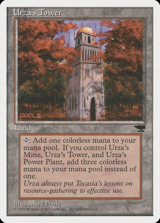 Urza's Tower (Autumn Leaves) [Chronicles] MTG Single Magic: The Gathering  | Multizone: Comics And Games