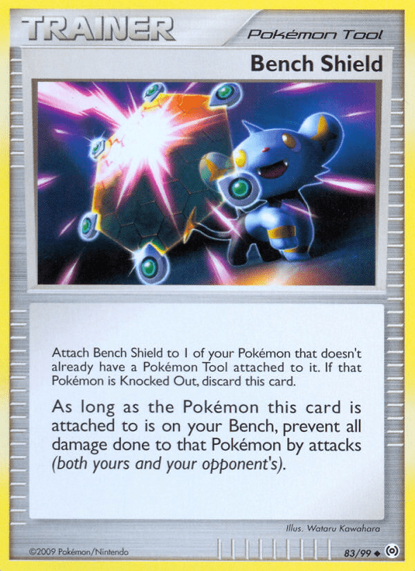 Bench Shield (83/99) [Platinum: Arceus] Pokemon Single Pokémon  | Multizone: Comics And Games