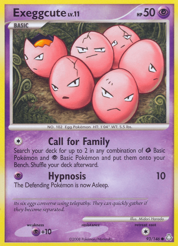Exeggcute (93/146) [Diamond & Pearl: Legends Awakened] Pokemon Single Pokémon  | Multizone: Comics And Games