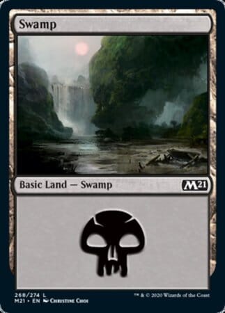 Swamp (268) [Core Set 2021] MTG Single Magic: The Gathering  | Multizone: Comics And Games