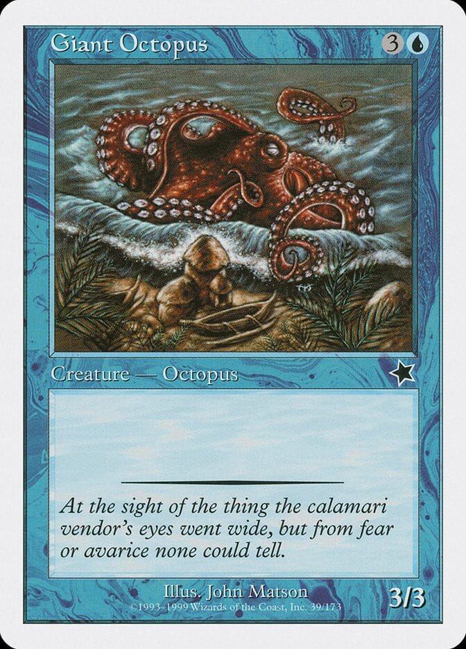 Giant Octopus [Starter 1999] MTG Single Magic: The Gathering  | Multizone: Comics And Games