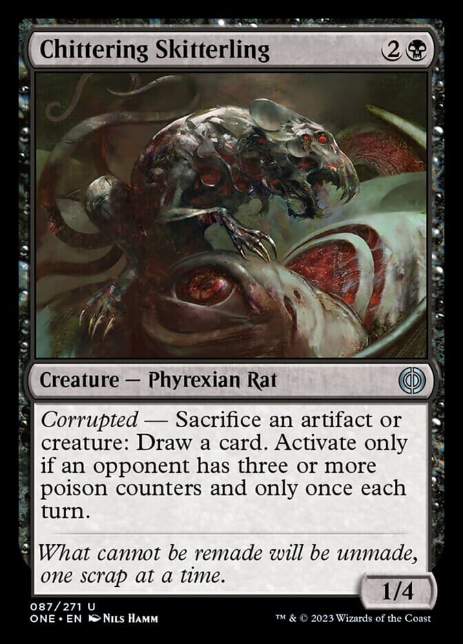 Chittering Skitterling [Phyrexia: All Will Be One] MTG Single Magic: The Gathering  | Multizone: Comics And Games