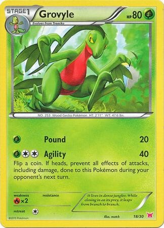 Grovyle (18/30) [XY: Trainer Kit 2 - Latias] Pokemon Single Pokémon  | Multizone: Comics And Games