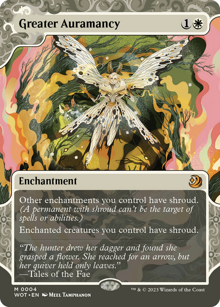 Greater Auramancy [Wilds of Eldraine: Enchanting Tales] MTG Single Magic: The Gathering  | Multizone: Comics And Games