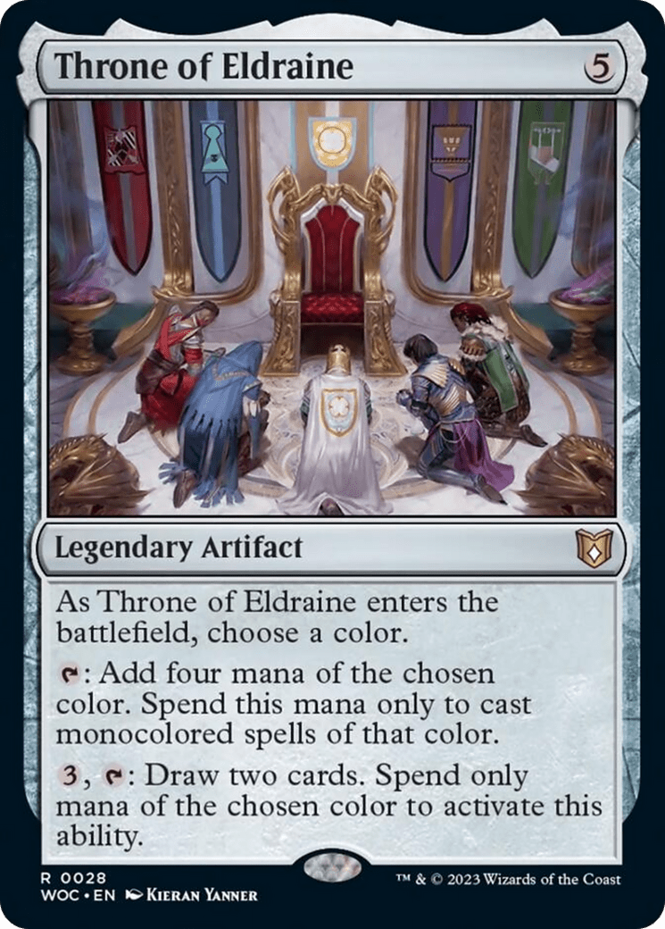 Throne of Eldraine [Wilds of Eldraine Commander] MTG Single Magic: The Gathering  | Multizone: Comics And Games