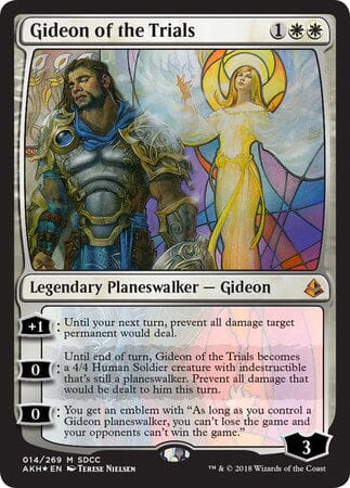 Gideon of the Trials (SDCC 2018 EXCLUSIVE) [San Diego Comic-Con 2018] MTG Single Magic: The Gathering  | Multizone: Comics And Games