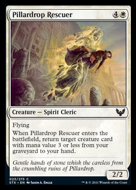 Pillardrop Rescuer [Strixhaven: School of Mages] MTG Single Magic: The Gathering  | Multizone: Comics And Games