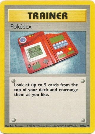 Pokedex (87/102) [Base Set Unlimited] Pokemon Single Pokémon  | Multizone: Comics And Games