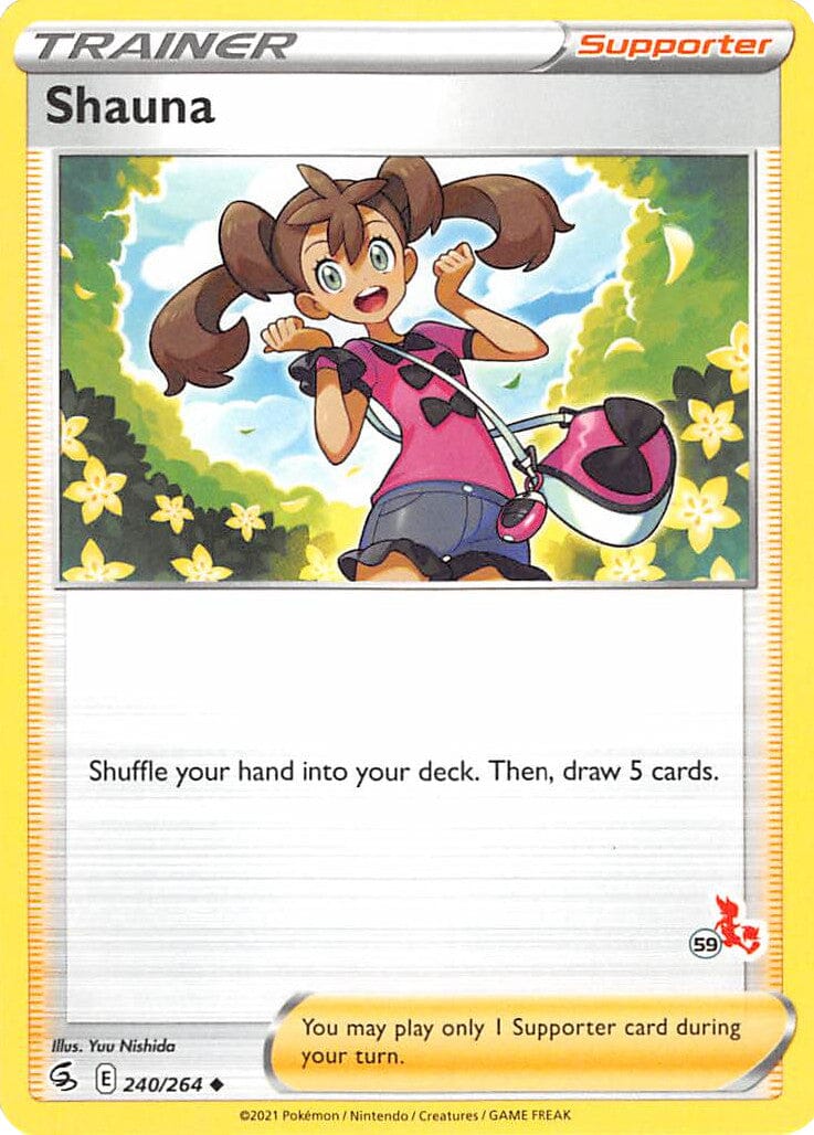 Shauna (240/264) (Cinderace Stamp #59) [Battle Academy 2022] Pokemon Single Pokémon  | Multizone: Comics And Games