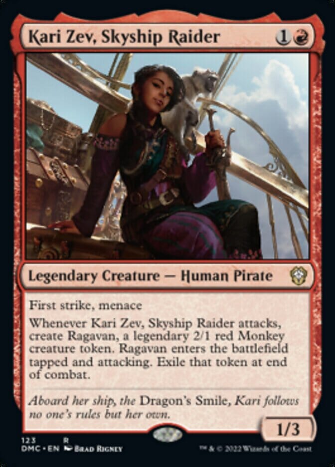 Kari Zev, Skyship Raider [Dominaria United Commander] | Multizone: Comics And Games