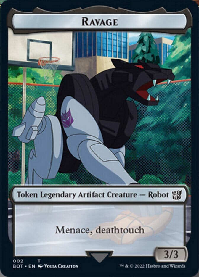 Powerstone // Ravage Double-Sided Token [The Brothers' War Tokens] MTG Single Magic: The Gathering  | Multizone: Comics And Games