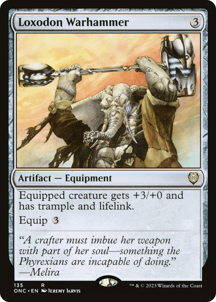 Loxodon Warhammer [Phyrexia: All Will Be One Commander] | Multizone: Comics And Games