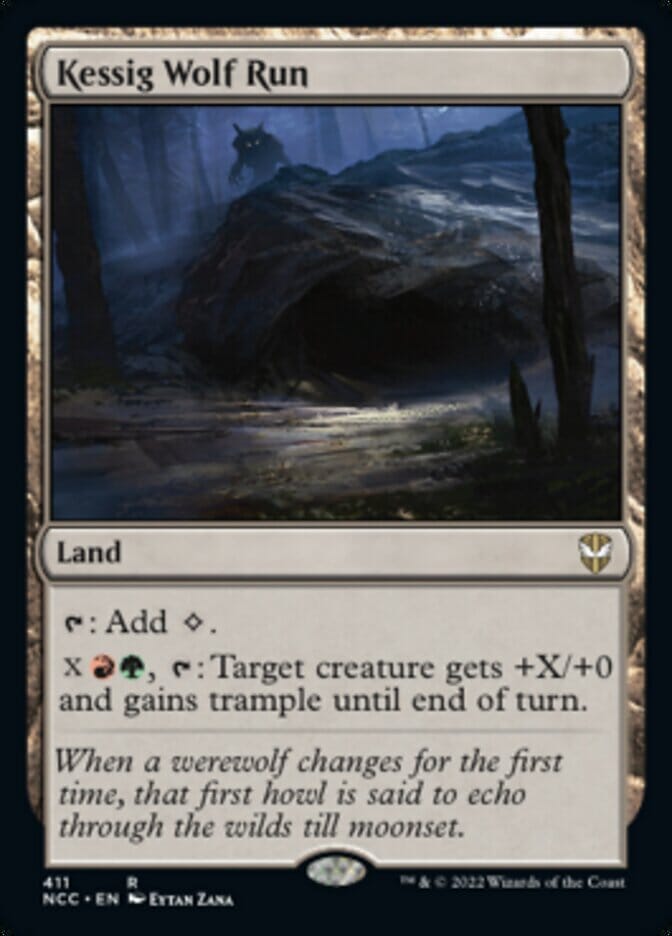 Kessig Wolf Run [Streets of New Capenna Commander] MTG Single Magic: The Gathering  | Multizone: Comics And Games