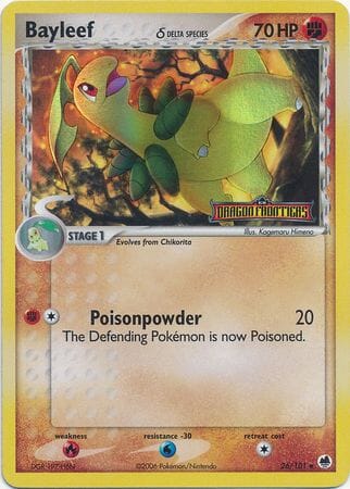 Bayleef (26/101) (Delta Species) (Stamped) [EX: Dragon Frontiers] Pokemon Single Pokémon  | Multizone: Comics And Games