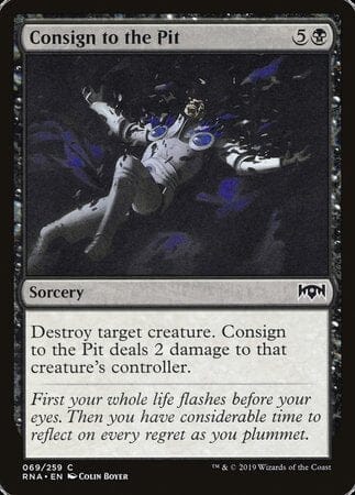 Consign to the Pit [Ravnica Allegiance] MTG Single Magic: The Gathering  | Multizone: Comics And Games