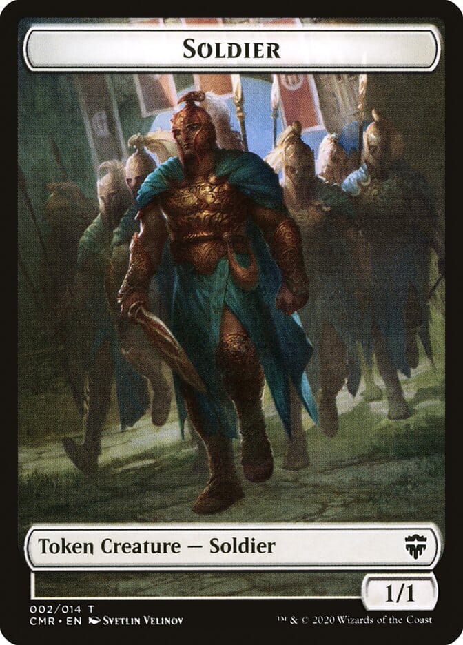 Angel // Soldier Token [Commander Legends Tokens] MTG Single Magic: The Gathering  | Multizone: Comics And Games
