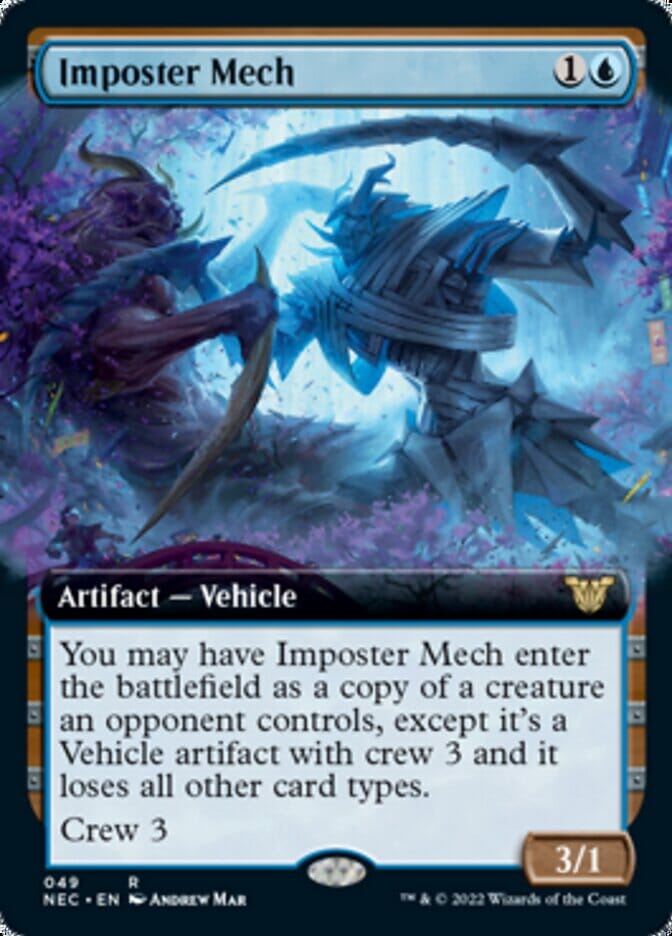 Imposter Mech (Extended) [Kamigawa: Neon Dynasty Commander] MTG Single Magic: The Gathering  | Multizone: Comics And Games