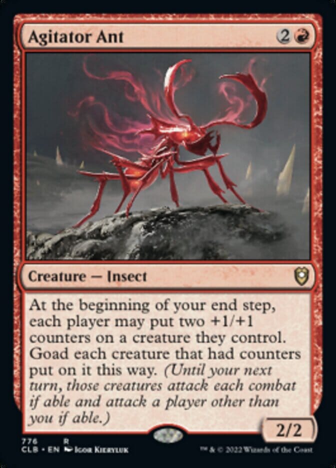 Agitator Ant [Commander Legends: Battle for Baldur's Gate] MTG Single Magic: The Gathering  | Multizone: Comics And Games