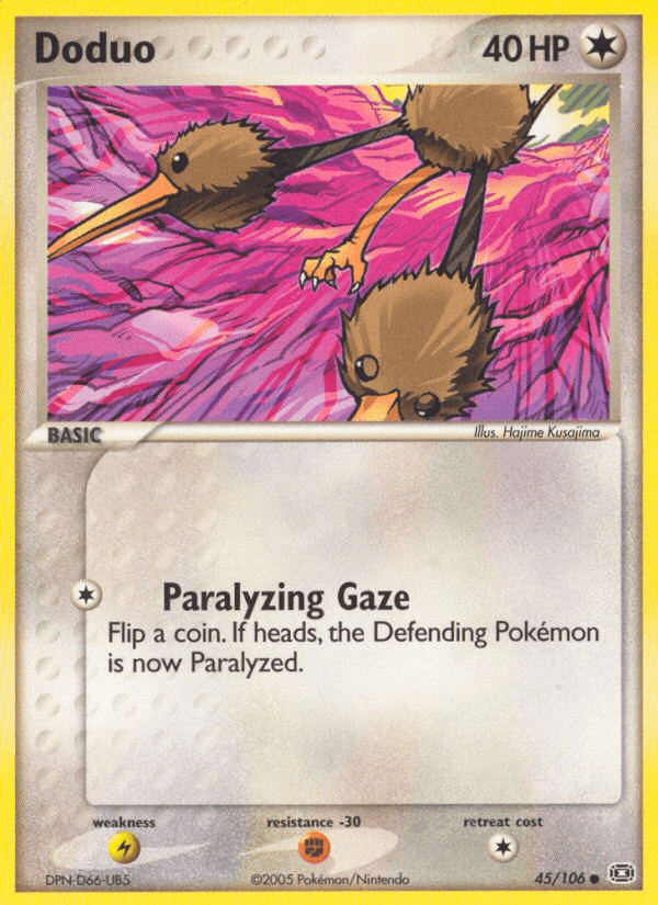 Doduo (45/106) [EX: Emerald] Pokemon Single Pokémon  | Multizone: Comics And Games