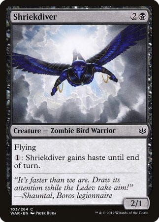 Shriekdiver [War of the Spark] MTG Single Magic: The Gathering  | Multizone: Comics And Games