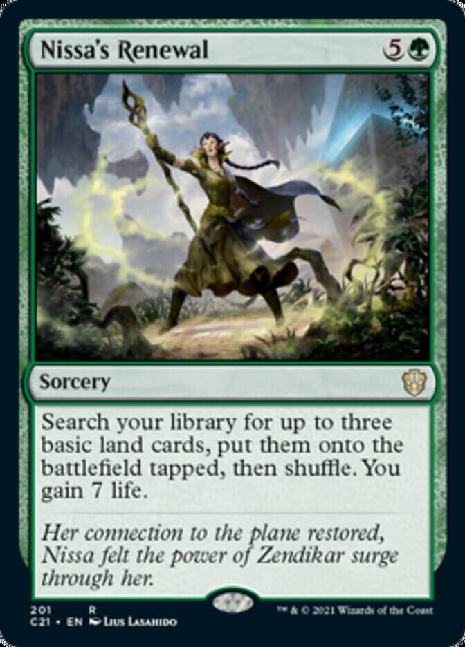 Nissa's Renewal [Commander 2021] MTG Single Magic: The Gathering  | Multizone: Comics And Games