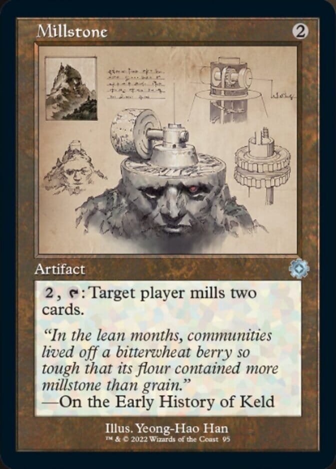 Millstone (Retro Schematic) [The Brothers' War Retro Artifacts] MTG Single Magic: The Gathering  | Multizone: Comics And Games