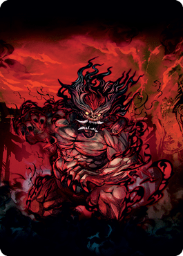 Vessel of the All-Consuming Art Card [Kamigawa: Neon Dynasty Art Series] MTG Single Magic: The Gathering  | Multizone: Comics And Games