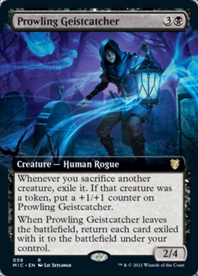 Prowling Geistcatcher (Extended) [Innistrad: Midnight Hunt Commander] MTG Single Magic: The Gathering  | Multizone: Comics And Games