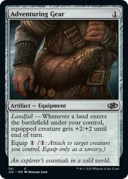 Adventuring Gear [Jumpstart 2022] MTG Single Magic: The Gathering  | Multizone: Comics And Games