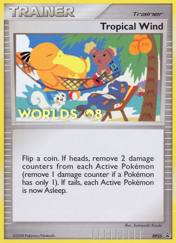 Tropical Wind (DP25) (Worlds 2008) [Diamond & Pearl: Black Star Promos] Pokemon Single Pokémon  | Multizone: Comics And Games