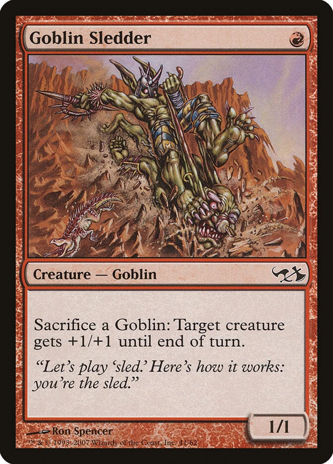 Goblin Sledder [Duel Decks: Elves vs. Goblins] MTG Single Magic: The Gathering  | Multizone: Comics And Games