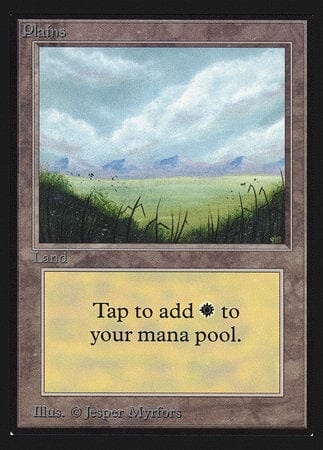 Plains (No Trees)(IE) [Intl. Collectors’ Edition] MTG Single Magic: The Gathering  | Multizone: Comics And Games