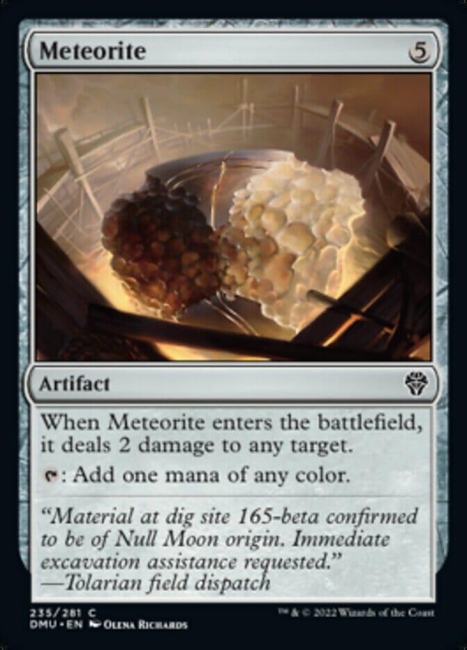 Meteorite [Dominaria United] MTG Single Magic: The Gathering  | Multizone: Comics And Games