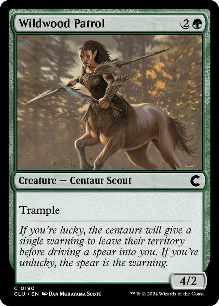 Wildwood Patrol [Ravnica: Clue Edition] MTG Single Magic: The Gathering  | Multizone: Comics And Games