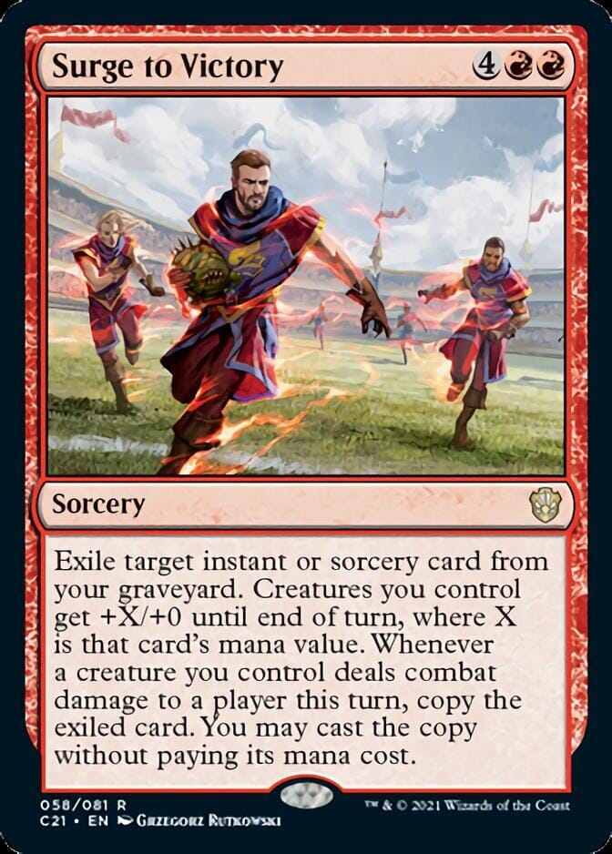 Surge to Victory [Commander 2021] MTG Single Magic: The Gathering  | Multizone: Comics And Games