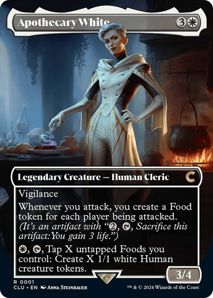 Apothecary White (Borderless) [Ravnica: Clue Edition] MTG Single Magic: The Gathering  | Multizone: Comics And Games