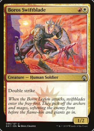 Boros Swiftblade [GRN Guild Kit] MTG Single Magic: The Gathering  | Multizone: Comics And Games