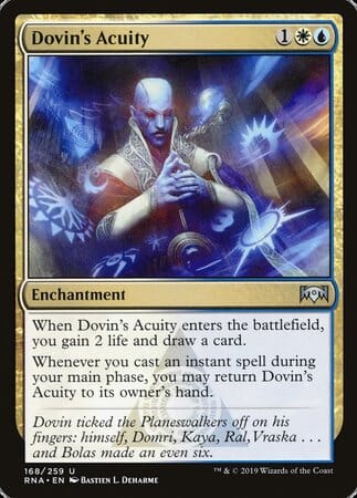 Dovin's Acuity [Ravnica Allegiance] MTG Single Magic: The Gathering  | Multizone: Comics And Games